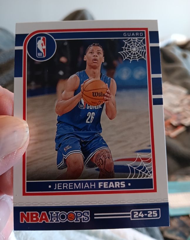 2024-25 Panini Haunted Hoops Extended #3 Jeremiah Fears — front