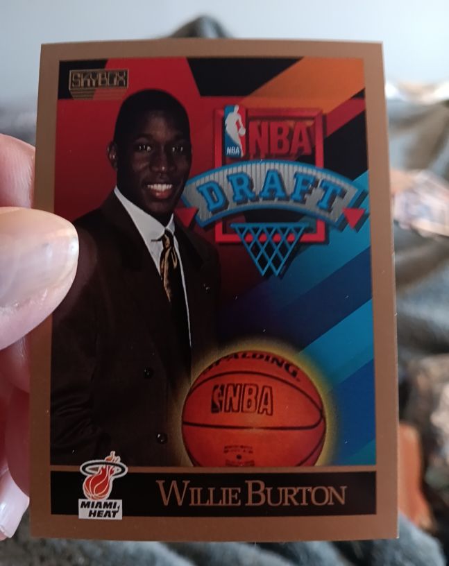 1990-91 SkyBox #360 Willie Burton — front