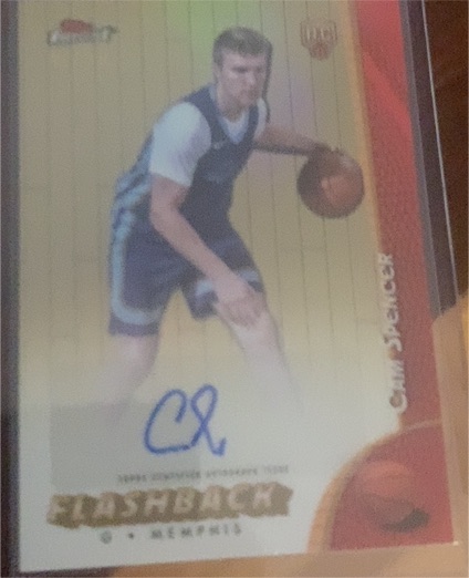 2024-25 Topps Finest Flashback Auto Cam Spencer — front