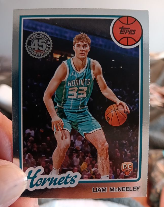 2025-26 Topps Basketball #80BK-88 Liam McNeeley — front