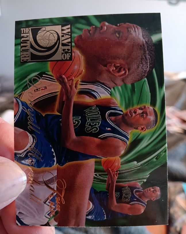 1994 Flair Wave of the Future #3 Juwan Howard — front