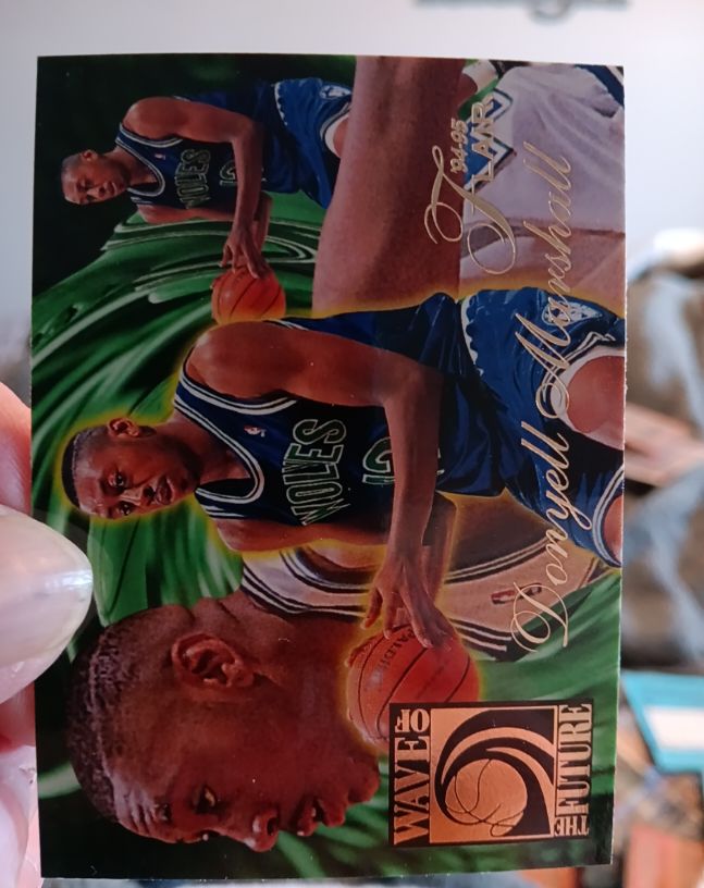 1994-95 Flair #6 Donyell Marshall — front