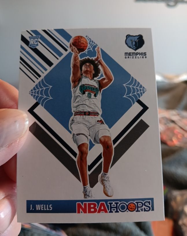 2024-25 Panini Haunted Hoops #298 Jaylen Wells — front