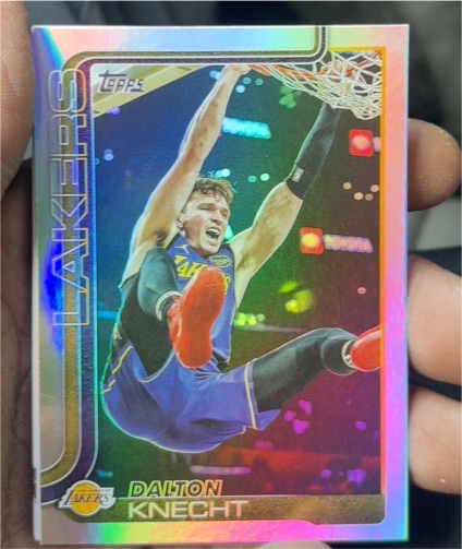 2025-26 Topps #153 Dalton Knecht — front