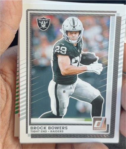 2025 Panini Donruss #1 Brock Bowers — front
