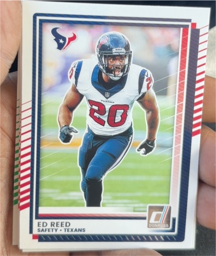 2025 Donruss #176 Ed Reed — front