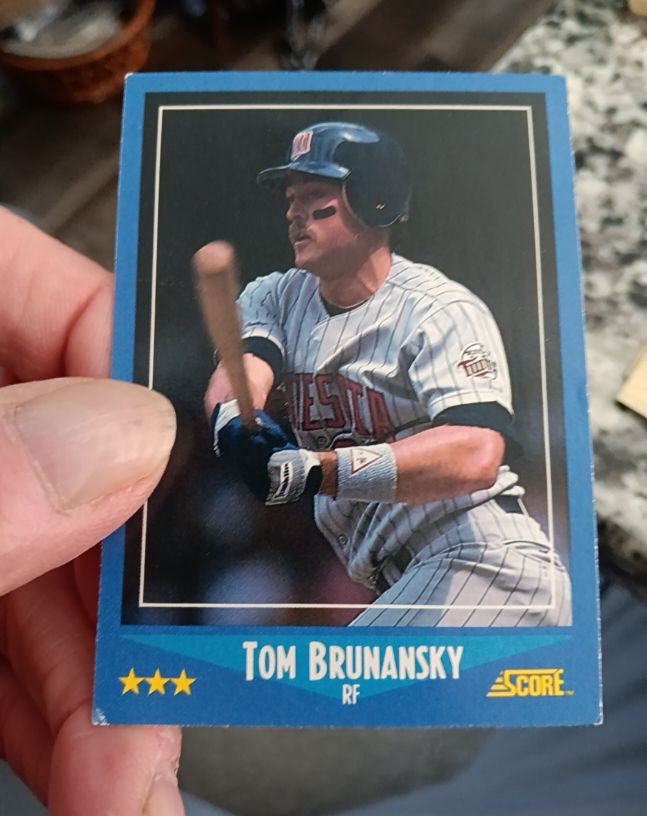 1988 Score #194 Tom Brunansky — front