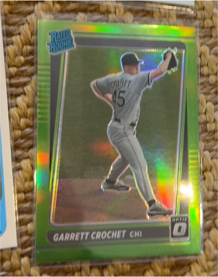 2021 Donruss Optic #64 Garrett Crochet — front
