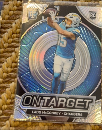 2024 Panini Totally Certified #3 Ladd McConkey On Target — front