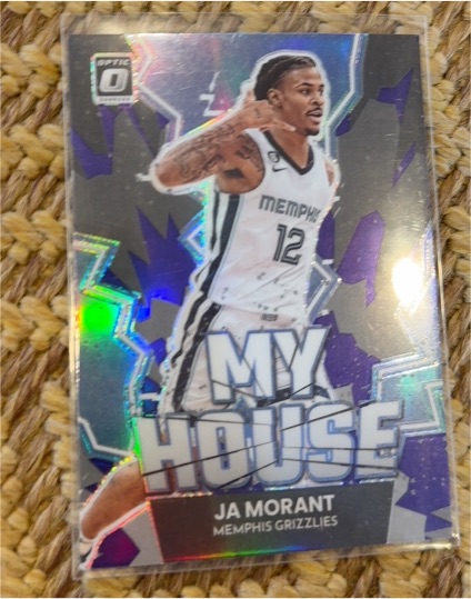 2022-23 Donruss Optic #18 Ja Morant My House — front
