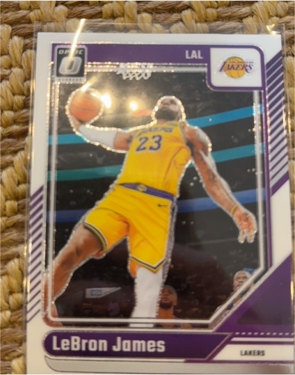2024-25 Panini Donruss Optic #148 LeBron James — front