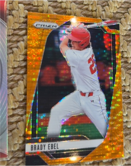 2025 Panini Prizm #194 Brady Ebel — front