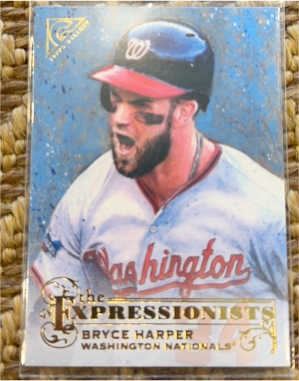2024 Topps Allen & Ginter The Expressionists Bryce Harper — front