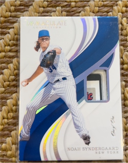 2019 Panini Immaculate Collection #103 Noah Syndergaard — front