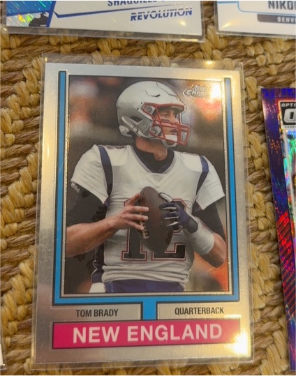 2024 Topps Chrome #74TF-16 Tom Brady 1974 Throwback — front