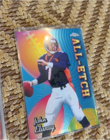 2024 Topps Chrome #CAE-JE John Elway All-Etch — front