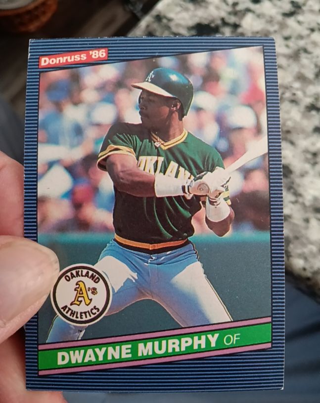 1986 Donruss #176 Dwayne Murphy — front