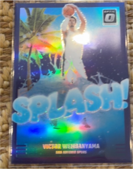 2024-25 Panini Donruss Optic SPLASH! Victor Wembanyama — front