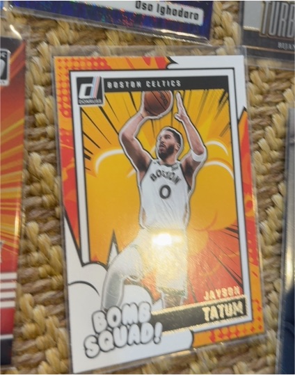 2024-25 Donruss #Bomb Squad Jayson Tatum — front