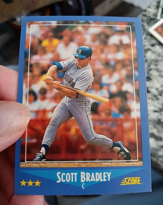1988 Score #151 Scott Bradley — front