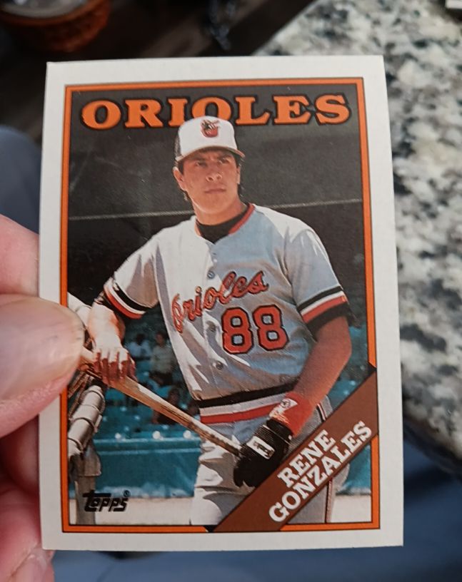 1988 Topps #98 Rene Gonzales — front