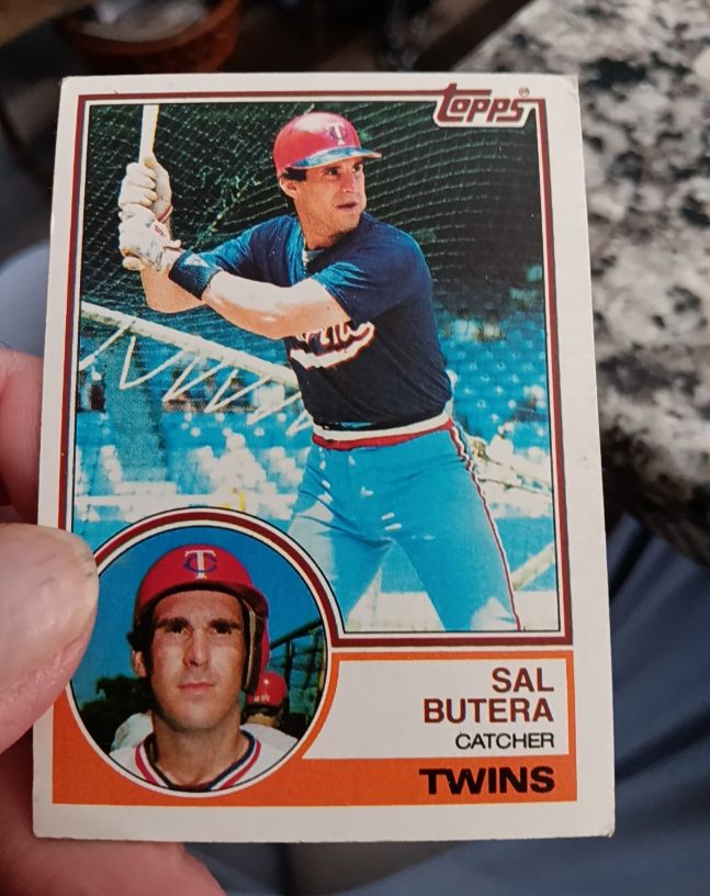 1983 Topps #67 Sal Butera — front