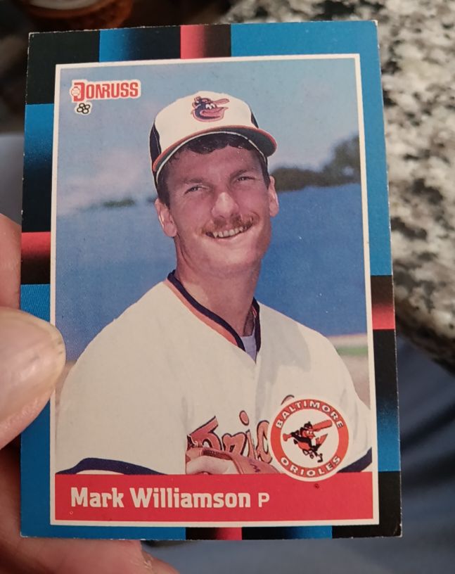 1988 Donruss #418 Mark Williamson — front