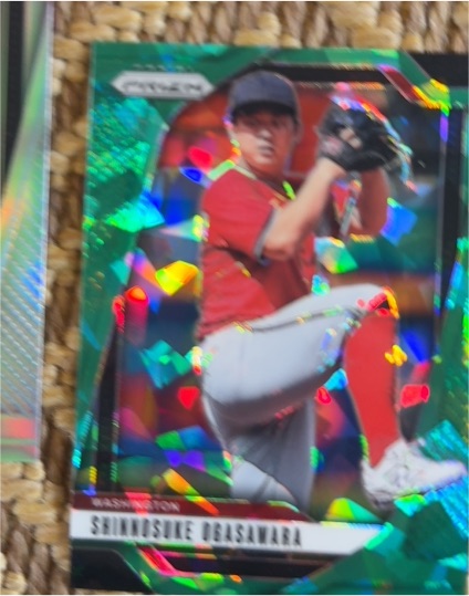2025 Panini Prizm #165 Shinnosuke Ogasawara — front