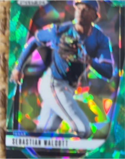 2025 Panini Prizm #17 Sebastian Walcott — front