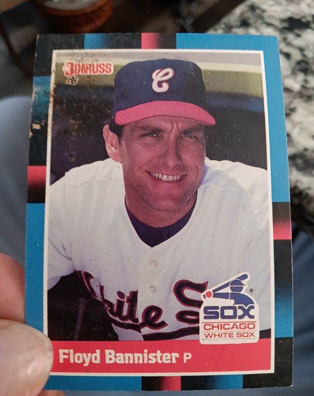 1988 Donruss #383 Floyd Bannister — front