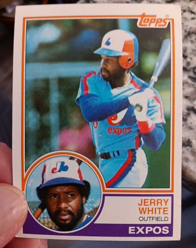 1983 Topps #214 Jerry White — front