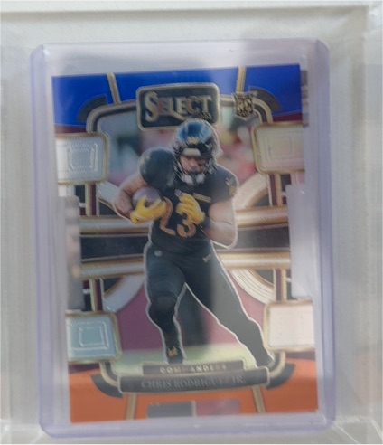 2023 Panini Select Concourse #100 Chris Rodriguez Jr. — front