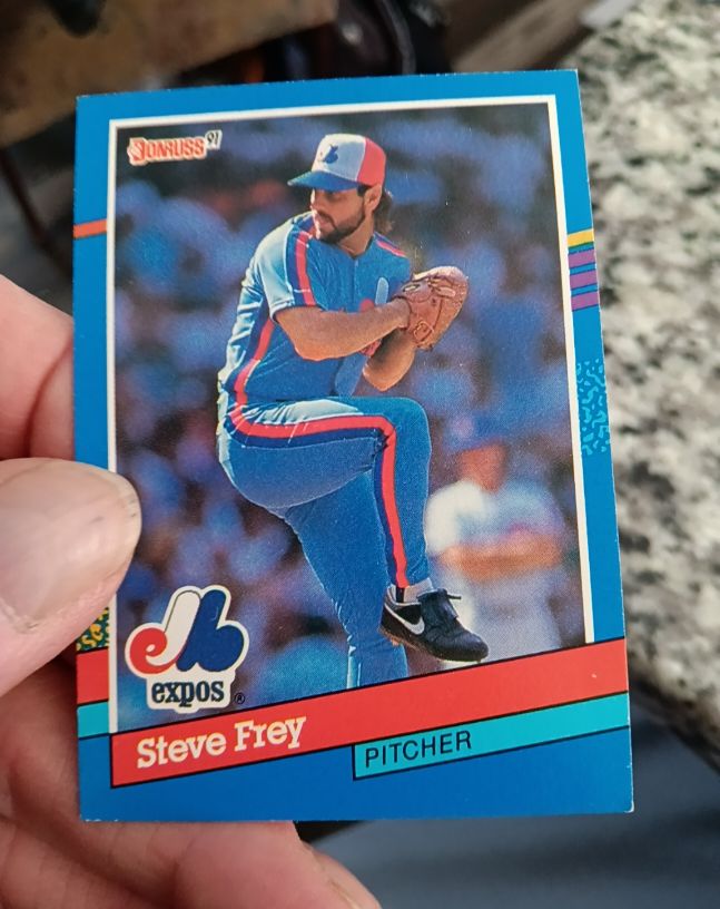 1991 Donruss #292 Steve Frey — front