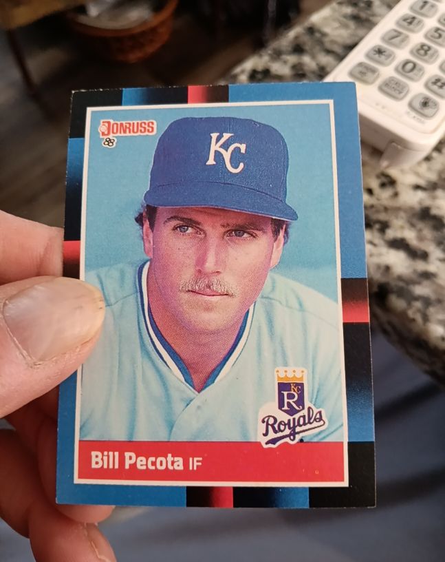 1988 Donruss #466 Bill Pecota — front
