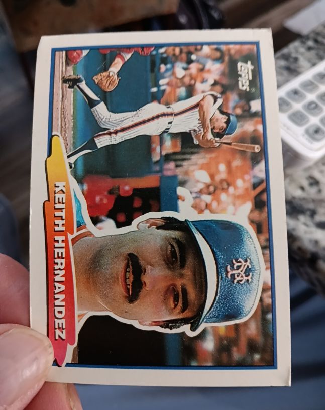 1988 Topps Big #59 Keith Hernandez — front