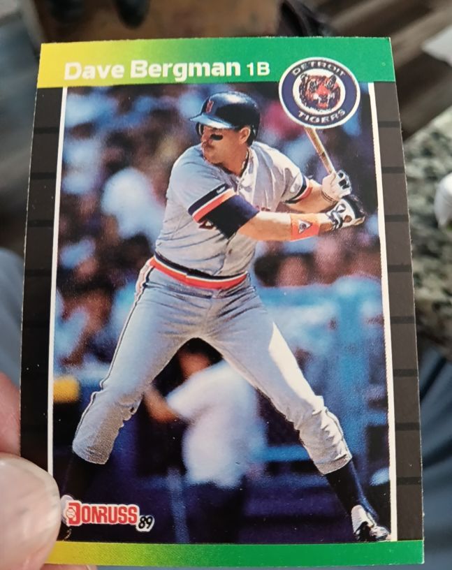 1989 Donruss #389 Dave Bergman — front