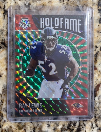 2021 Panini Mosaic #1 Ray Lewis — front