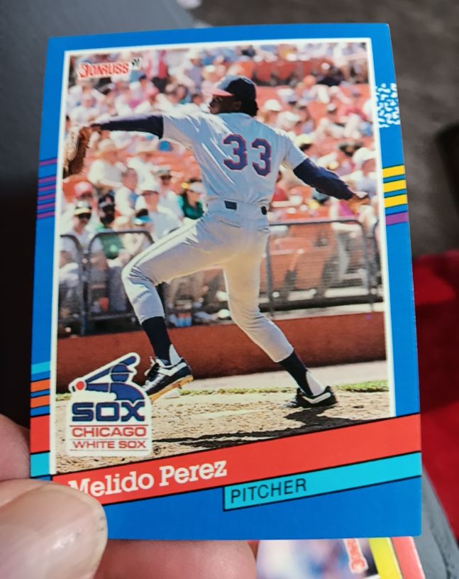 1991 Donruss #33 Melido Perez — front