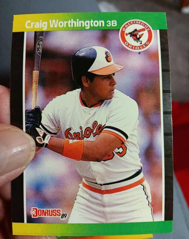 1989 Donruss #569 Craig Worthington — front
