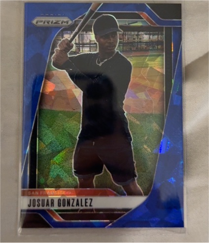 2025 Panini Prizm #46 Josuar Gonzalez — front
