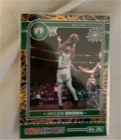 2024-25 Panini Haunted Hoops #227 Jaylen Brown — front