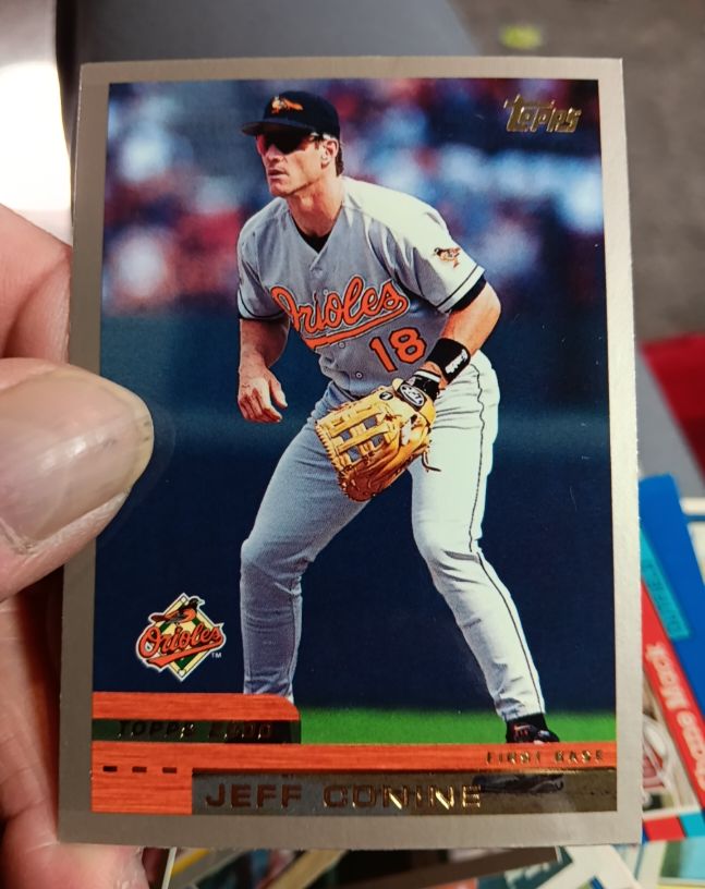 2000 Topps #8 Jeff Conine — front