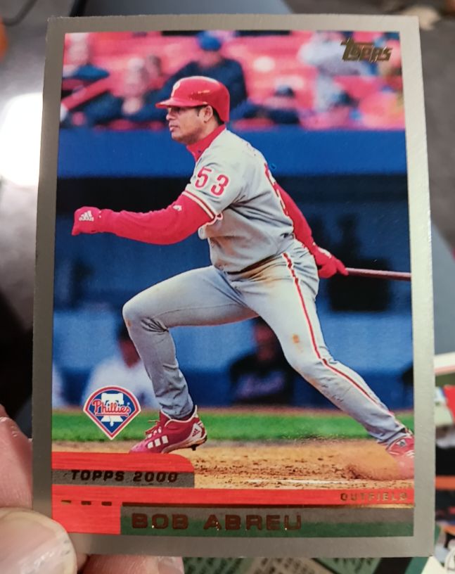 2000 Topps #38 Bob Abreu — front