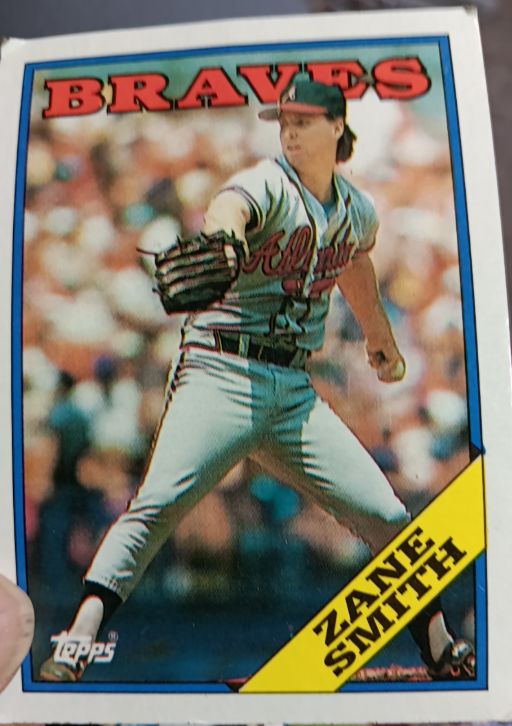 1988 Topps #297 Zane Smith — front