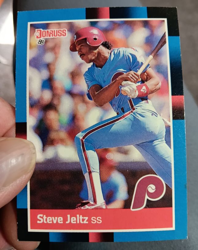 1988 Donruss #576 Steve Jeltz — front