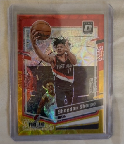 2023-24 Panini Donruss Optic #170 Shaedon Sharpe — front