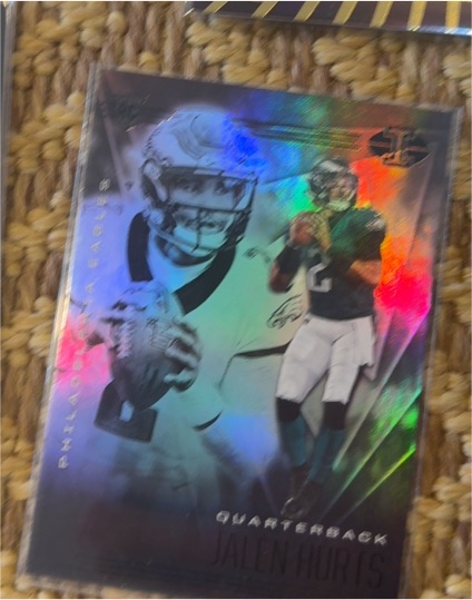 2020 Panini Illusions #11 Jalen Hurts Rookie Card — front