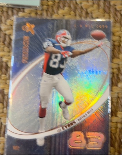 2000 Fleer eX #83 Tyrone Wheatley — front