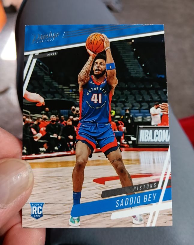 2020-21 Panini Chronicles Prestige #64 Saddiq Bey — front