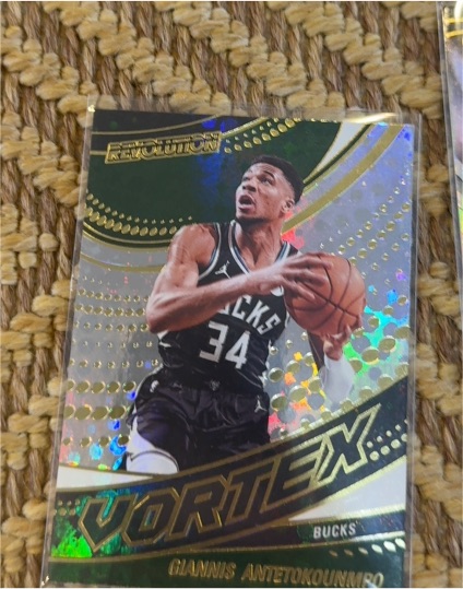 2024-25 Panini Revolution #10 Giannis Antetokounmpo Vortex — front